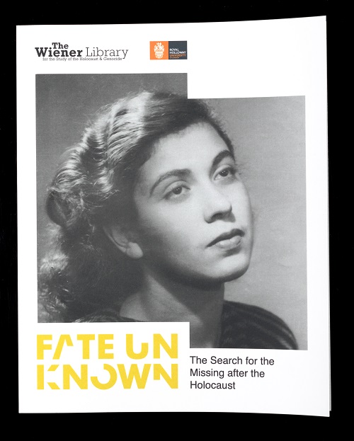 Fate Unknown exhibition catalogue cover